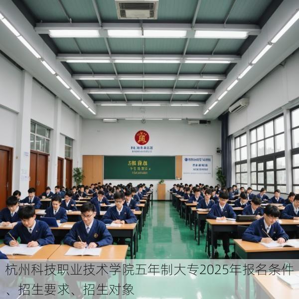 杭州科技职业技术学院五年制大专2025年报名条件、招生要求、招生对象