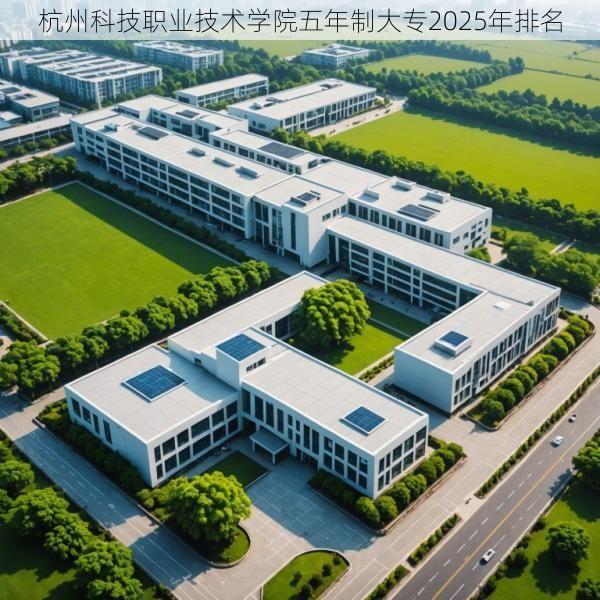 杭州科技职业技术学院五年制大专2025年排名