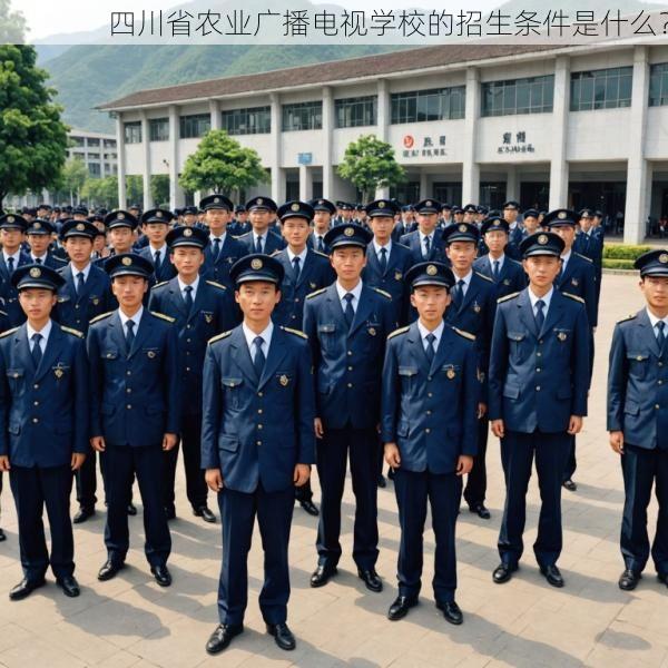 四川省农业广播电视学校的招生条件是什么？