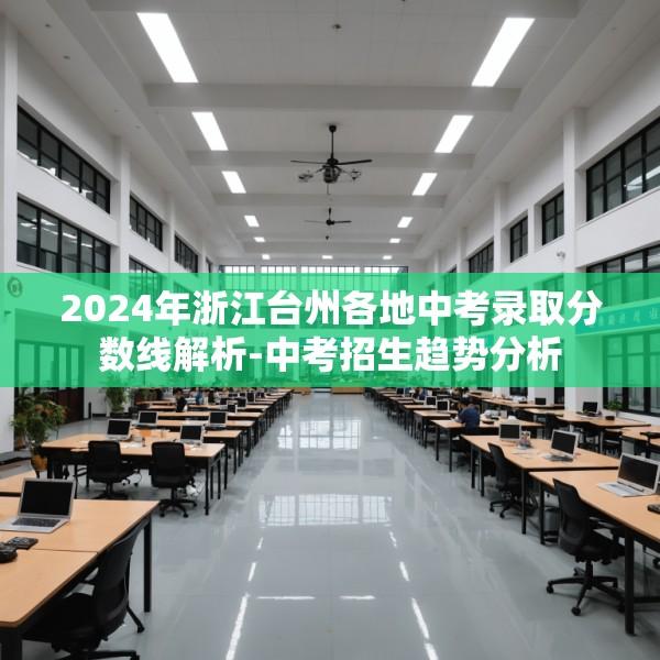 2024年浙江台州各地中考录取分数线解析-中考招生趋势分析