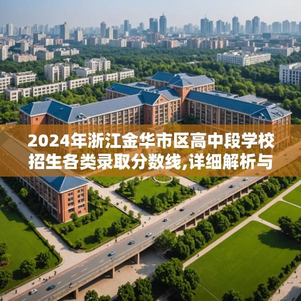2024年浙江金华市区高中段学校招生各类录取分数线,详细解析与影响分析