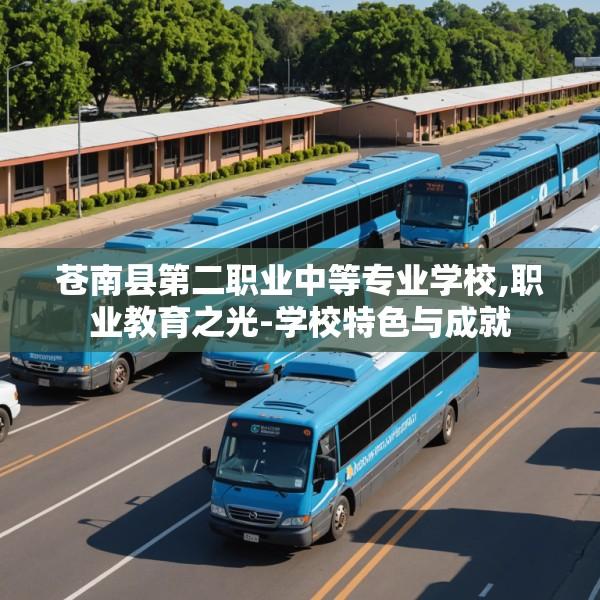 苍南县第二职业中等专业学校,职业教育之光-学校特色与成就
