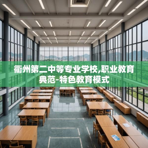 衢州第二中等专业学校,职业教育典范-特色教育模式