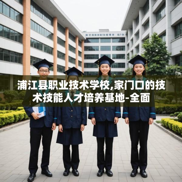 浦江县职业技术学校,家门口的技术技能人才培养基地-全面